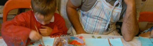 Kids Parents Art classes TOGETHER - Cours d'art Parent Enfant ENSEMBLE